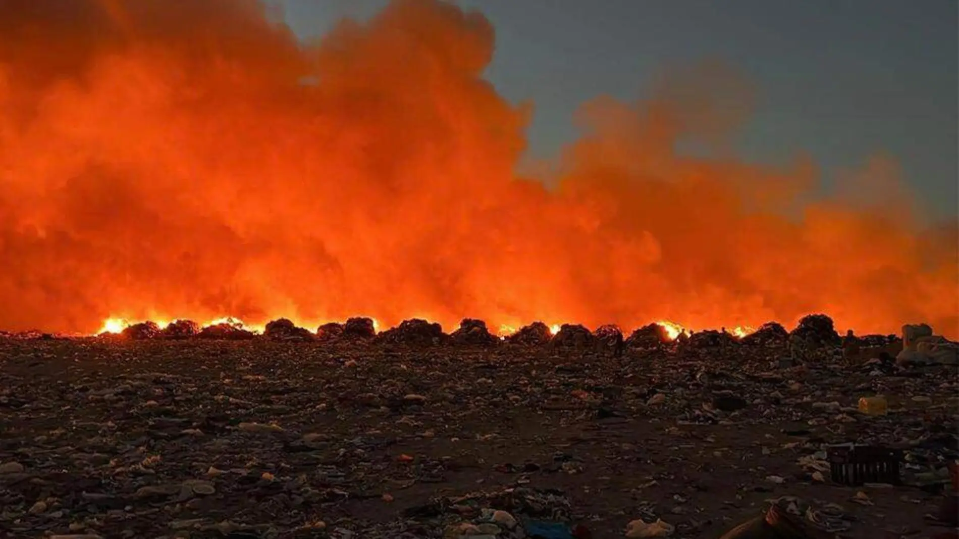 Por contaminacion del aire